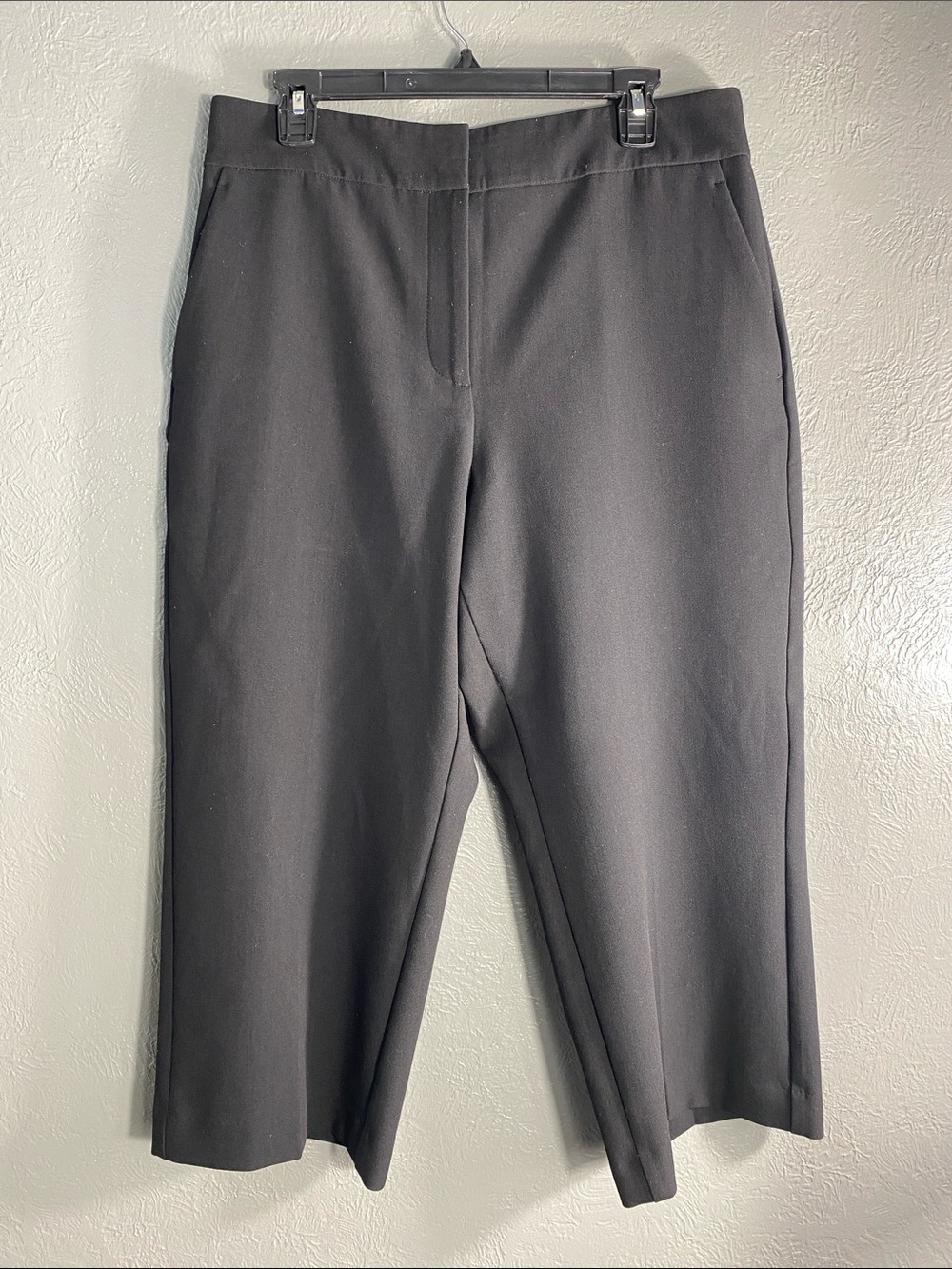 Ann Taylor Factory Pants Womens 12P Gray Petite Slim Ankle Trousers